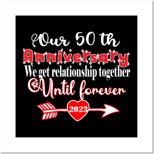 50th anniversary relationship 2023 Posters and Art